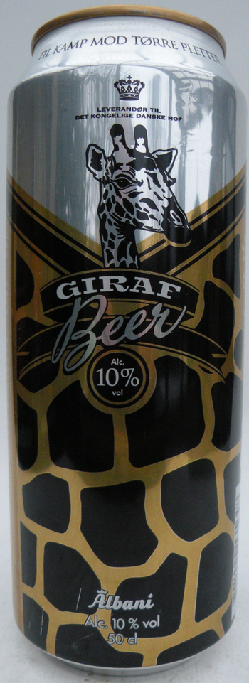 Albani Sort Giraf Beer
